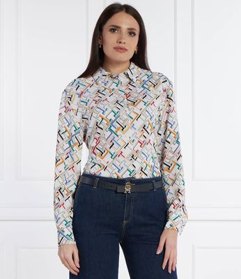 Tommy Hilfiger - Koszula damska elegancka ze sklepu: Gomez Fashion Store w kategorii: Koszule damskie - zdjęcie 874714-BD9-10338_TH242W000238F39