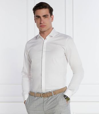 HUGO - Koszula męska ze sklepu: Gomez Fashion Store w kategorii: Koszule męskie - zdjęcie 874714-BD9-10338_BU242M000082199