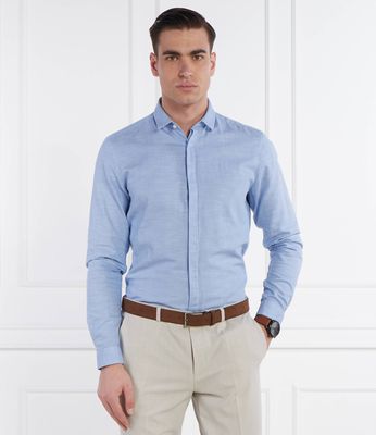 Koszula męska casualowa HUGO ze sklepu: Gomez Fashion Store w kategorii: Koszule męskie - zdjęcie 874714-BD9-10338_BU242M000083459