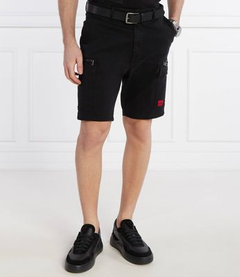 Spodenki męskie klasyczny HUGO ze sklepu: Gomez Fashion Store w kategorii: Spodenki męskie - zdjęcie 874714-BD9-10338_BU242M000098001
