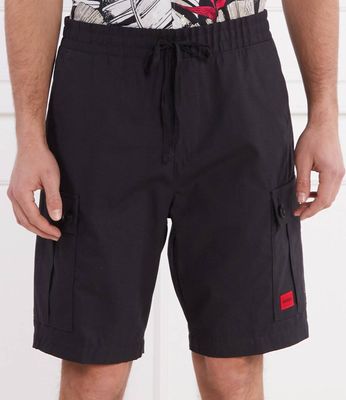 Spodenki męskie klasyczny HUGO ze sklepu: Gomez Fashion Store w kategorii: Spodenki męskie - zdjęcie 874714-BD9-10338_BU242M000099001