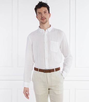 Koszula męska na wiosnę HUGO ze sklepu: Gomez Fashion Store w kategorii: Koszule męskie - zdjęcie 874714-BD9-10338_BU242M000114199