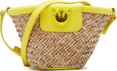 Torba letnia na lato Pinko ze sklepu: Gomez Fashion Store w kategorii: Torby letnie - zdjęcie 874714-BD9-10338_PI242W000035B28