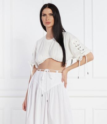 Bluzka damska na wiosnę Pinko ze sklepu: Gomez Fashion Store w kategorii: Bluzki damskie - zdjęcie 874714-BD9-10338_PI242W000039004