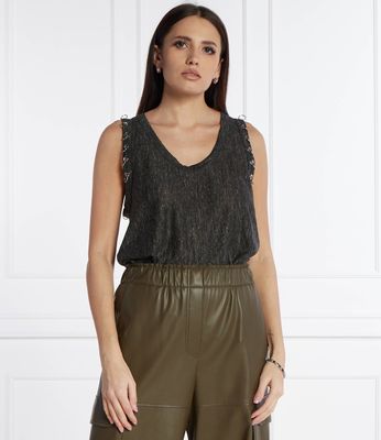 Pinko - Bluzka damska casual ze sklepu: Gomez Fashion Store w kategorii: Bluzki damskie - zdjęcie 874714-BD9-10338_PI242W000048099