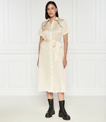 Sukienka na wiosnę Pinko ze sklepu: Gomez Fashion Store w kategorii: Sukienki - zdjęcie 874714-BD9-10338_PI242W000085955