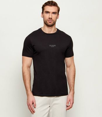 T-shirt męski casual na lato Guess ze sklepu: Gomez Fashion Store w kategorii: T-shirty męskie - zdjęcie 874714-BD9-10338_GJ242M000005058