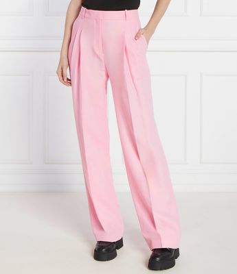HUGO - Spodnie damskie sportowe wiosenne ze sklepu: Gomez Fashion Store w kategorii: Spodnie damskie - zdjęcie 874714-BD9-10338_BU242W000047664