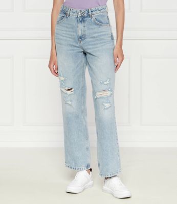 Jeansy damskie w miejskim stylu casual HUGO ze sklepu: Gomez Fashion Store w kategorii: Jeansy damskie - zdjęcie 874714-BD9-10338_BU242W000058450