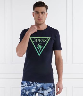 T-shirt męski młodzieżowy na wiosnę Guess Underwear ze sklepu: Gomez Fashion Store w kategorii: T-shirty męskie - zdjęcie 874714-BD9-10338_GB242M000004683