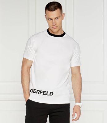 Karl Lagerfeld - T-shirt męski jesienny ze sklepu: Gomez Fashion Store w kategorii: T-shirty męskie - zdjęcie 874714-BD9-10338_KL242M000153007