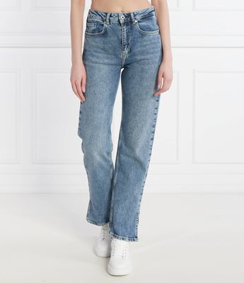 Jeansy damskie casualowe Karl Lagerfeld Jeans ze sklepu: Gomez Fashion Store w kategorii: Jeansy damskie - zdjęcie 874714-BD9-10338_KJ242W000002026