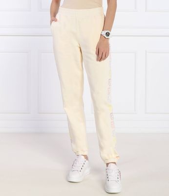 Spodnie damskie zimowe Karl Lagerfeld ze sklepu: Gomez Fashion Store w kategorii: Spodnie damskie - zdjęcie 874714-BD9-10338_KL242W000097101