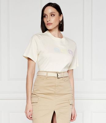 Bluzka damska na wiosnę Karl Lagerfeld ze sklepu: Gomez Fashion Store w kategorii: Bluzki damskie - zdjęcie 874714-BD9-10338_KL242W000110101