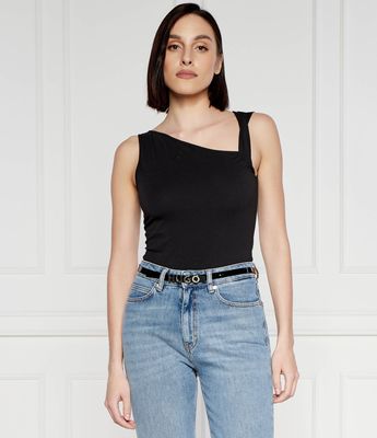 Bluzka damska jesienna Karl Lagerfeld ze sklepu: Gomez Fashion Store w kategorii: Bluzki damskie - zdjęcie 874714-BD9-10338_KL242W000112666
