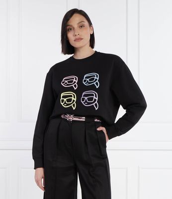 Karl Lagerfeld - Bluza damska młodzieżowa ze sklepu: Gomez Fashion Store w kategorii: Bluzy damskie - zdjęcie 874714-BD9-10338_KL242W000115666