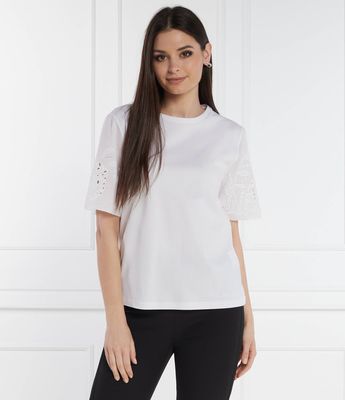 Marc Cain - Bluzka damska wiosenna ze sklepu: Gomez Fashion Store w kategorii: Bluzki damskie - zdjęcie 874714-BD9-10338_CR242W000020100