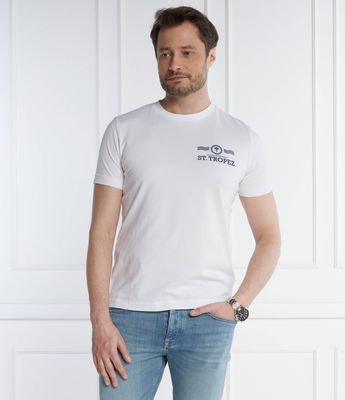 T-shirt męski na wiosnę Joop! ze sklepu: Gomez Fashion Store w kategorii: T-shirty męskie - zdjęcie 874714-BD9-10338_JO242M000062100