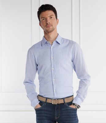 Koszula męska na wiosnę Joop! Jeans ze sklepu: Gomez Fashion Store w kategorii: Koszule męskie - zdjęcie 874714-BD9-10338_JJ242M000030460