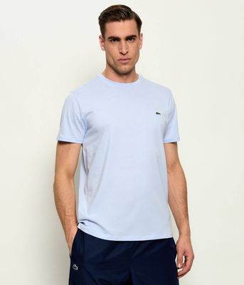 T-shirt męski na lato Lacoste ze sklepu: Gomez Fashion Store w kategorii: T-shirty męskie - zdjęcie 874714-BD9-10338_LA242M000138185