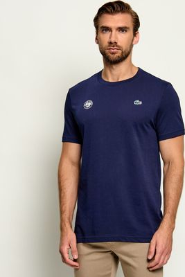T-shirt męski na wiosnę Lacoste ze sklepu: Gomez Fashion Store w kategorii: T-shirty męskie - zdjęcie 874714-BD9-10338_LA242M000152166
