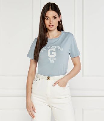 Bluzka damska wiosenna Gant ze sklepu: Gomez Fashion Store w kategorii: Bluzki damskie - zdjęcie 874714-BD9-10338_GA242W000010474