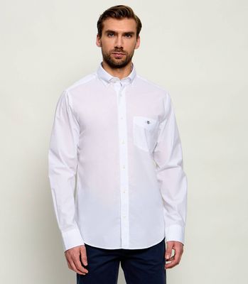 Koszula męska na wiosnę Gant ze sklepu: Gomez Fashion Store w kategorii: Koszule męskie - zdjęcie 874714-BD9-10338_GA242M000014110