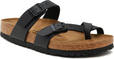 Klapki damskie bez wzorów BIRKENSTOCK ze sklepu: Gomez Fashion Store w kategorii: Klapki damskie - zdjęcie 874714-BD9-10338_BR242W000045003