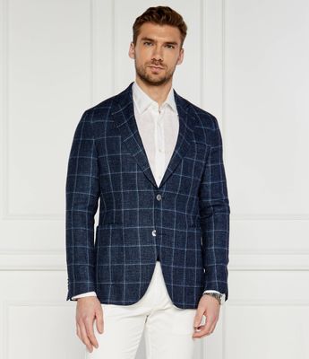 Marynarka męska jesienna Oscar Jacobson ze sklepu: Gomez Fashion Store w kategorii: Marynarki męskie - zdjęcie 874714-BD9-10338_OJ242M000006012