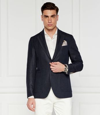 Marynarka męska elegancka klasyczny Oscar Jacobson ze sklepu: Gomez Fashion Store w kategorii: Marynarki męskie - zdjęcie 874714-BD9-10338_OJ242M000007012