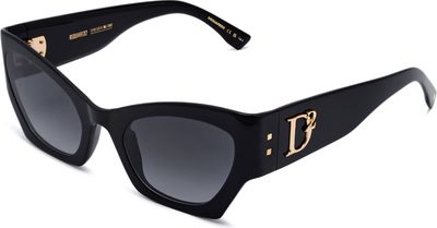 Okulary przeciwsłoneczne damskie jesienny Dsquared2 ze sklepu: Gomez Fashion Store w kategorii: Okulary przeciwsłoneczne damskie - zdjęcie 874714-BD9-10338_DQ242W000010A10