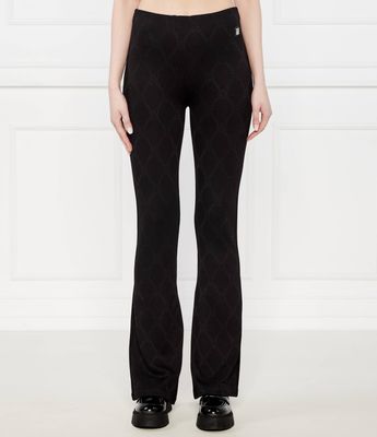 Spodnie damskie jesienne HUGO ze sklepu: Gomez Fashion Store w kategorii: Spodnie damskie - zdjęcie 874714-BD9-10338_BU244W000046971