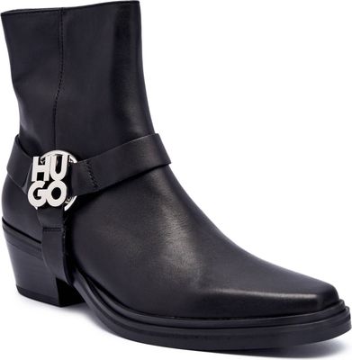 Botki casual HUGO ze sklepu: Gomez Fashion Store w kategorii: Botki - zdjęcie 874714-BD9-10338_BU244W000094001