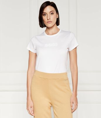 Bluzka damska na wiosnę BOSS BLACK ze sklepu: Gomez Fashion Store w kategorii: Bluzki damskie - zdjęcie 874714-BD9-10338_BB244W000054101