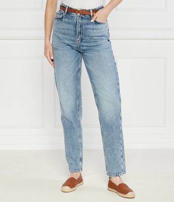 Jeansy damskie casualowe BOSS ORANGE ze sklepu: Gomez Fashion Store w kategorii: Jeansy damskie - zdjęcie 874714-BD9-10338_BO244W000009439