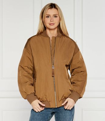 Kurtka damska casual jesienna BOSS ORANGE ze sklepu: Gomez Fashion Store w kategorii: Kurtki damskie - zdjęcie 874714-BD9-10338_BO244W000010220