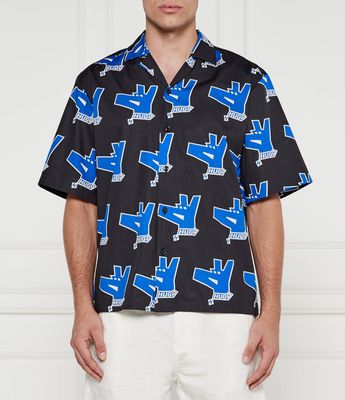 Koszula męska letnia Hugo Blue ze sklepu: Gomez Fashion Store w kategorii: Koszule męskie - zdjęcie 874714-BD9-10338_BJ244M000001001