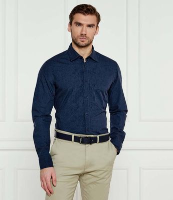 Koszula męska casualowa BOSS ORANGE ze sklepu: Gomez Fashion Store w kategorii: Koszule męskie - zdjęcie 874714-BD9-10338_BO244M000013405
