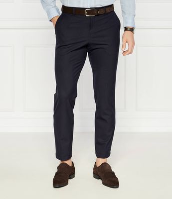 BOSS BLACK - Spodnie męskie jesienne w stylu klasycznym ze sklepu: Gomez Fashion Store w kategorii: Spodnie męskie - zdjęcie 874714-BD9-10338_BB244M000080404