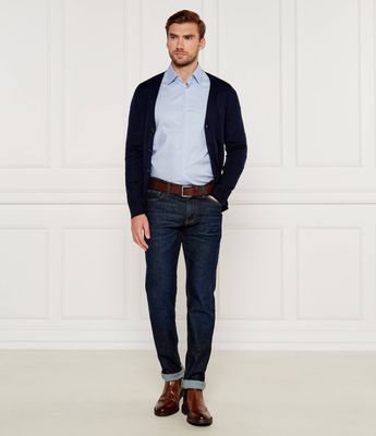 Koszula męska wiosenna BOSS BLACK ze sklepu: Gomez Fashion Store w kategorii: Koszule męskie - zdjęcie 874714-BD9-10338_BB244M000091450