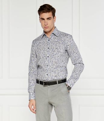 Koszula męska wiosenna BOSS BLACK ze sklepu: Gomez Fashion Store w kategorii: Koszule męskie - zdjęcie 874714-BD9-10338_BB244M000094450