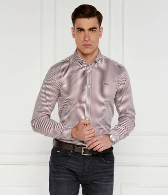 Koszula męska na wiosnę BOSS BLACK ze sklepu: Gomez Fashion Store w kategorii: Koszule męskie - zdjęcie 874714-BD9-10338_BB244M000126605