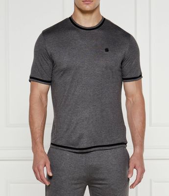 Piżama męska na lato BOSS BLACK ze sklepu: Gomez Fashion Store w kategorii: Piżamy męskie - zdjęcie 874714-BD9-10338_BW244M000048039