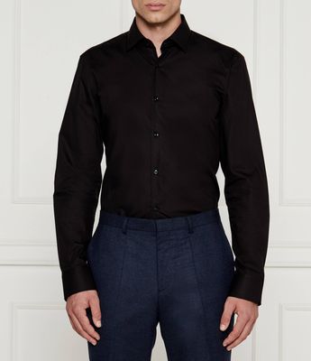 HUGO - Koszula męska jesienna ze sklepu: Gomez Fashion Store w kategorii: Koszule męskie - zdjęcie 874714-BD9-10338_BU244M000016001