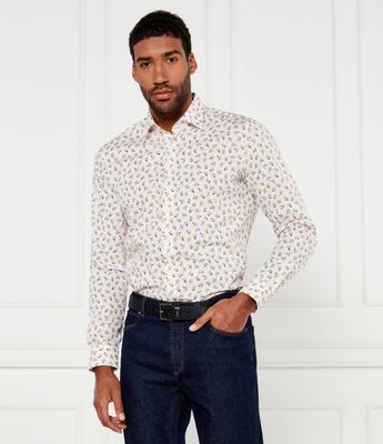 HUGO - Koszula męska wiosenna ze sklepu: Gomez Fashion Store w kategorii: Koszule męskie - zdjęcie 874714-BD9-10338_BU244M000018890