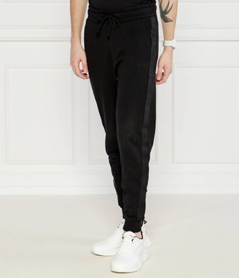 Spodnie męskie bez wzorów casual Hugo Bodywear ze sklepu: Gomez Fashion Store w kategorii: Spodnie męskie - zdjęcie 874714-BD9-10338_BZ244M000028001