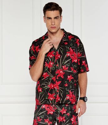Koszula męska casual Hugo Bodywear ze sklepu: Gomez Fashion Store w kategorii: Koszule męskie - zdjęcie 874714-BD9-10338_BZ244M000033001
