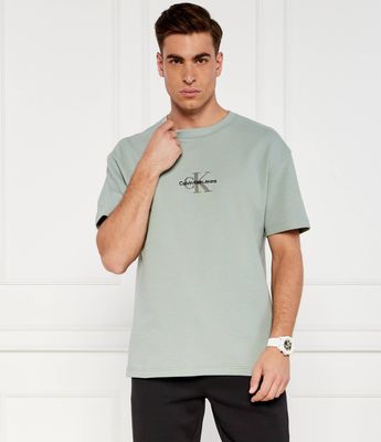 Calvin Klein Jeans - T-shirt męski casual ze sklepu: Gomez Fashion Store w kategorii: T-shirty męskie - zdjęcie 874714-BD9-10338_CJ244M000025446