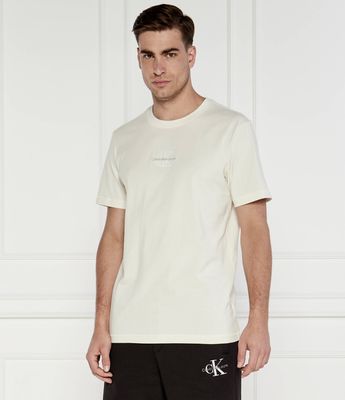 Calvin Klein Jeans - T-shirt męski na wiosnę ze sklepu: Gomez Fashion Store w kategorii: T-shirty męskie - zdjęcie 874714-BD9-10338_CJ244M000026186