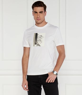 T-shirt męski na wiosnę Calvin Klein ze sklepu: Gomez Fashion Store w kategorii: T-shirty męskie - zdjęcie 874714-BD9-10338_CK244M000022257